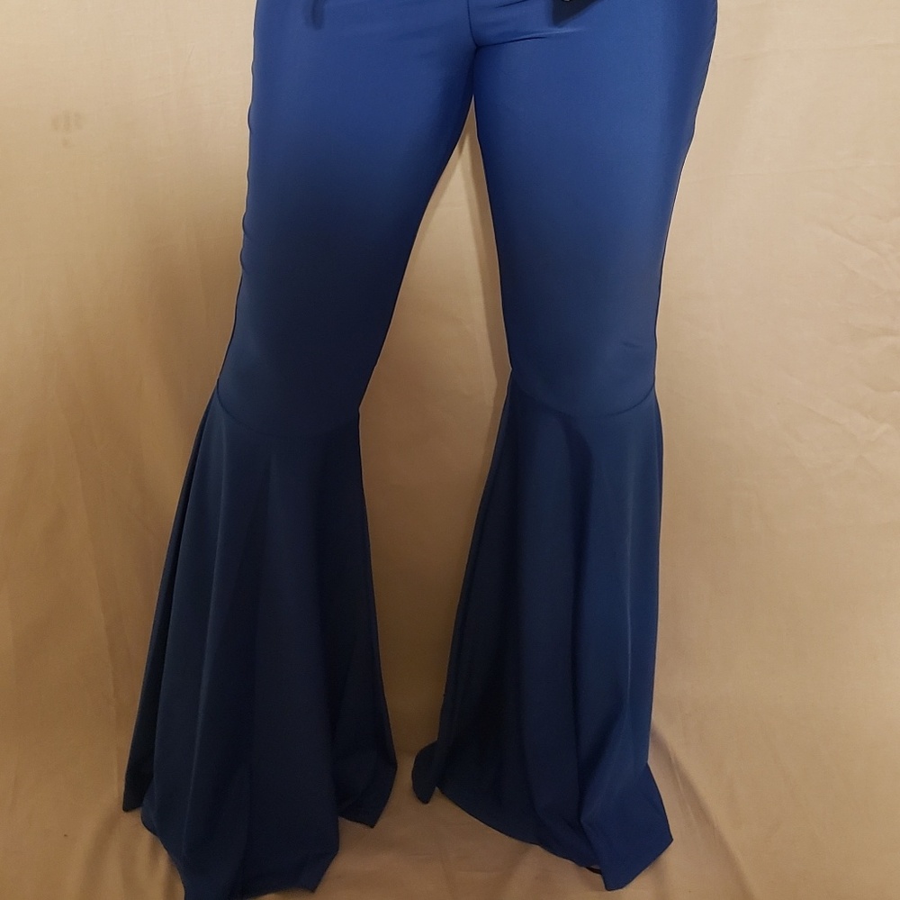 "On cloud 9" blue Bell-bottoms